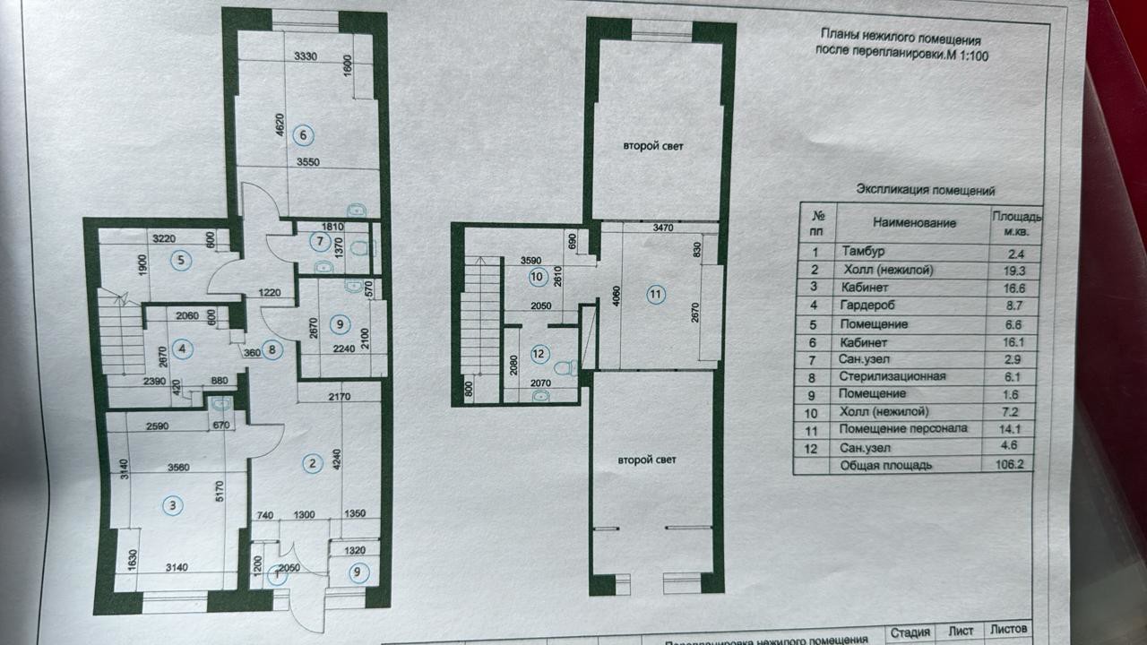 Коммерческое помещение 106.0 м², Астана